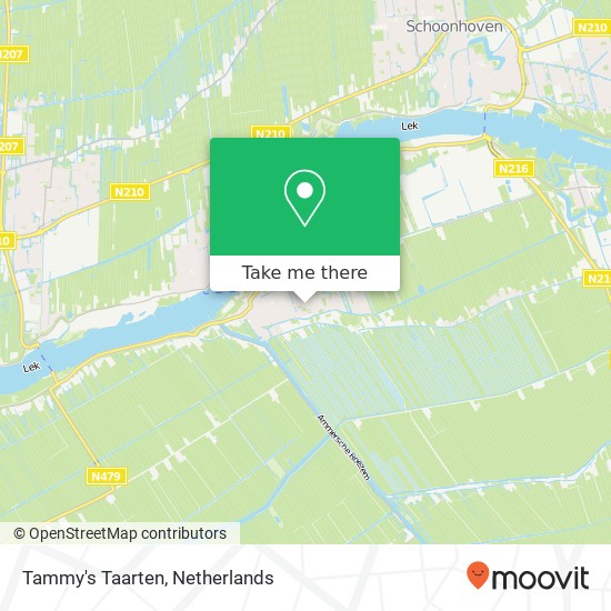 Tammy's Taarten, Willem Alexanderplein 5 map