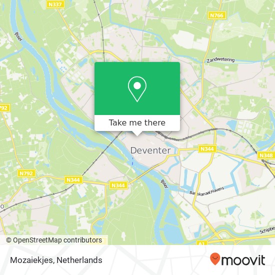 Mozaiekjes map