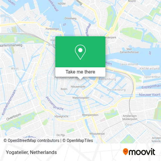 Yogatelier map