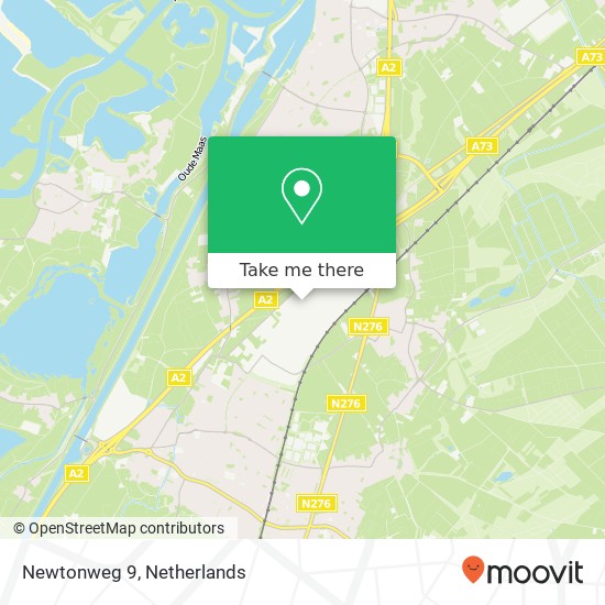 Newtonweg 9, 6101 WX Echt map