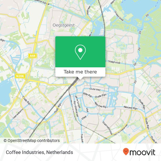 Coffee Industries, Stationsweg map