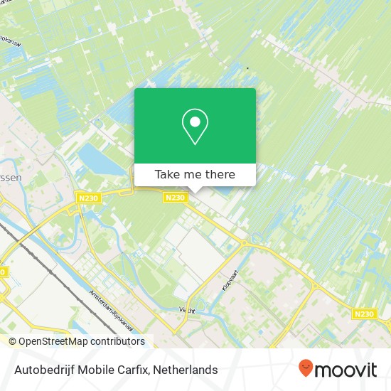 Autobedrijf Mobile Carfix, Gageldijk 79 map