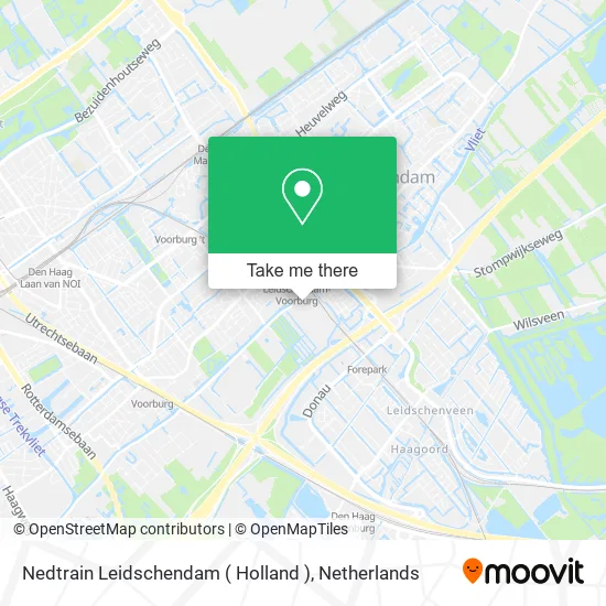 Nedtrain Leidschendam ( Holland ) map