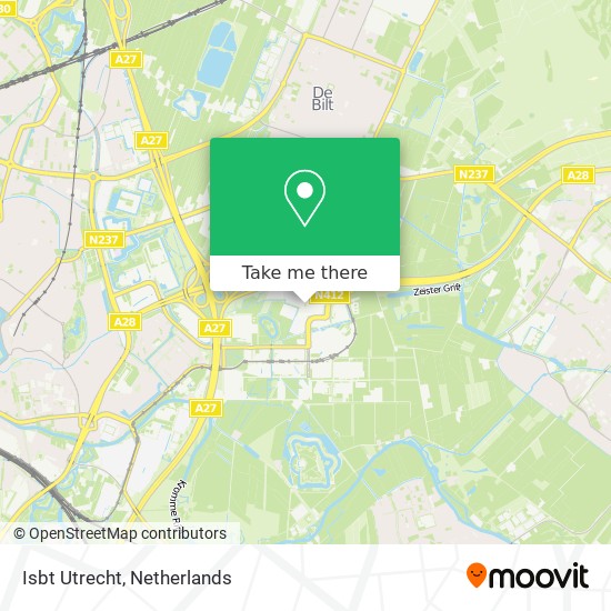 Isbt Utrecht map