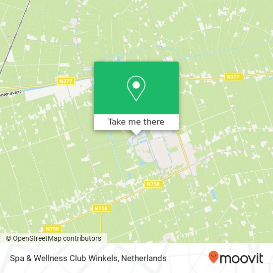 Spa & Wellness Club Winkels, Bronforel 5 map