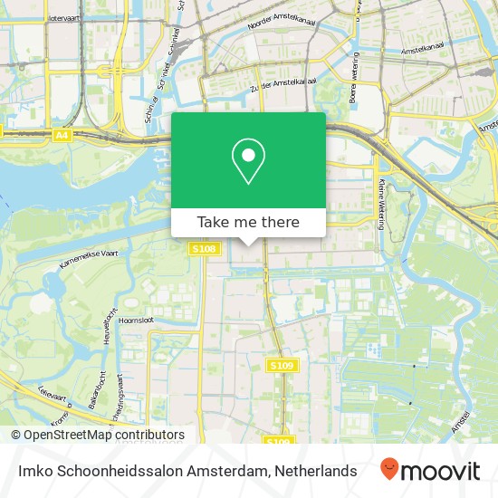 Imko Schoonheidssalon Amsterdam Karte