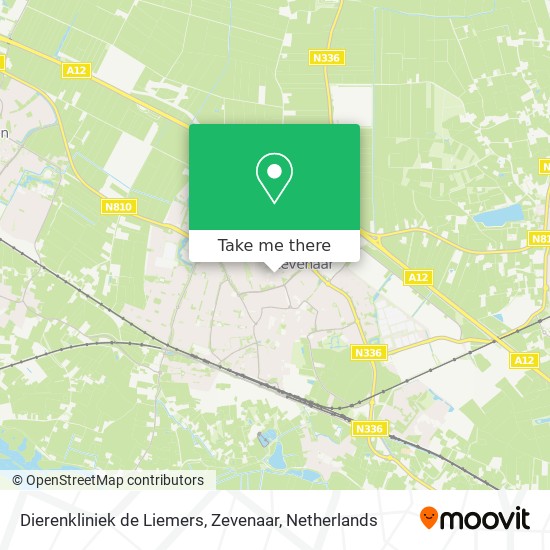 Dierenkliniek de Liemers, Zevenaar map