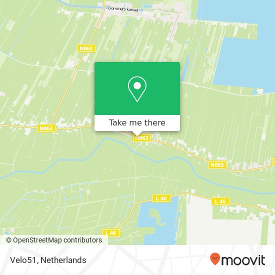Velo51, Europaweg map