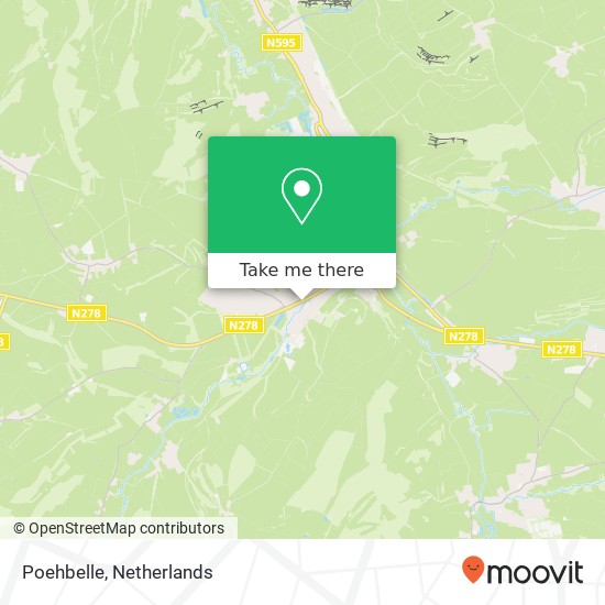 Poehbelle, Rijksweg 24 map
