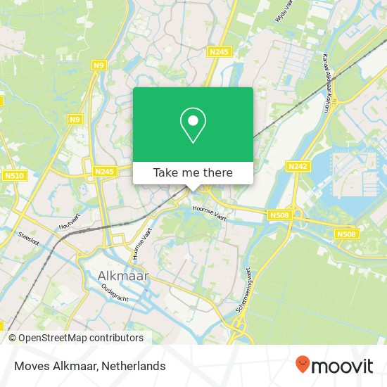 Moves Alkmaar, Hertog Aalbrechtweg 4 map