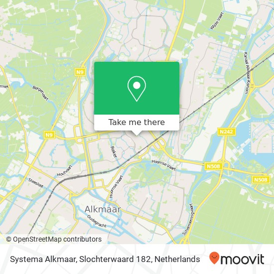 Systema Alkmaar, Slochterwaard 182 map