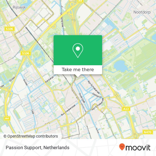 Passion Support, Nieuwe Plantage 28 map