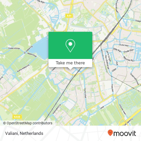 Valiani, Anne Frankweg 30 map