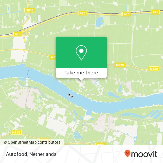 Autofood, Rij en uitweg 2 map