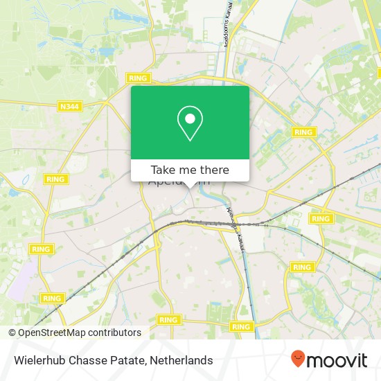 Wielerhub Chasse Patate map