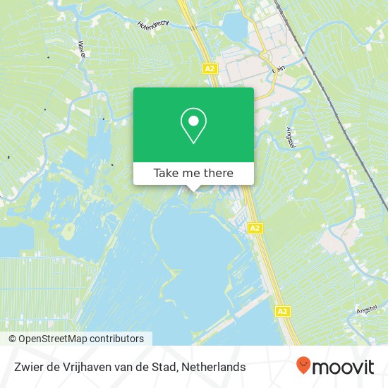 Zwier de Vrijhaven van de Stad map