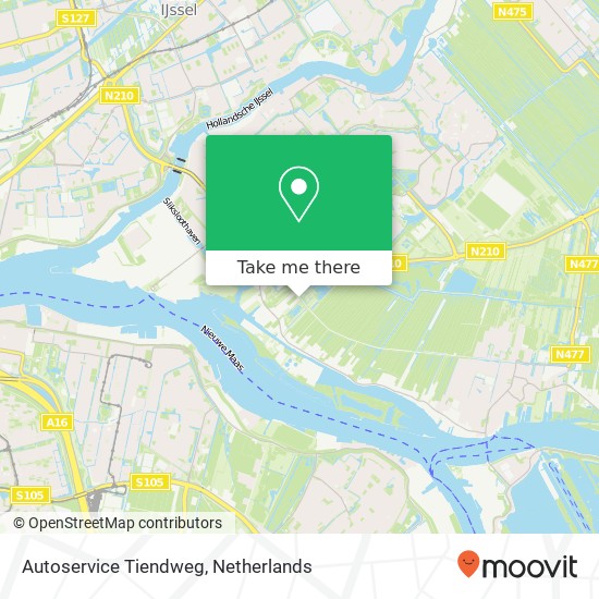 Autoservice Tiendweg, Tiendweg 37B map