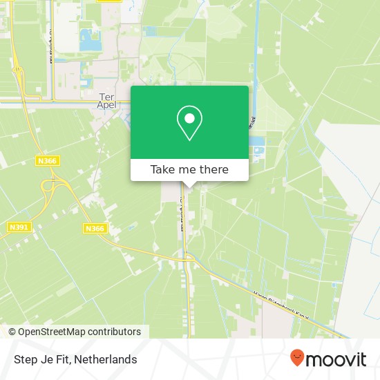 Step Je Fit, Hanetangerweg 1 map