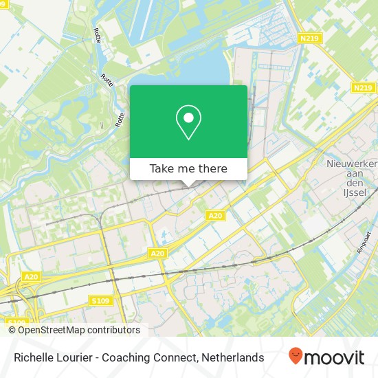 Richelle Lourier - Coaching Connect, Ambachtsplein 63 map