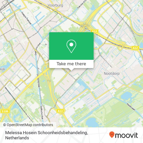 Melessa Hosein Schoonheidsbehandeling map