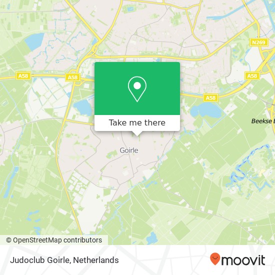 Judoclub Goirle, Grobbendonckpark 42 map