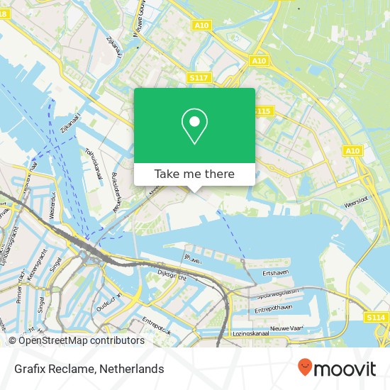 Grafix Reclame, Johan van Hasseltweg 102 map