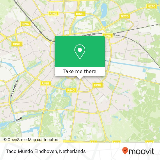 Taco Mundo Eindhoven, Aalsterweg 18 Karte