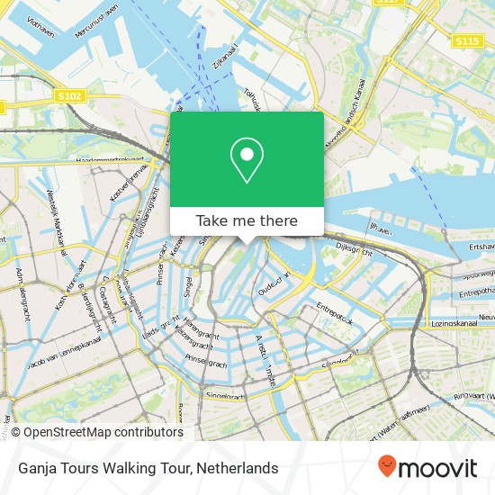 Ganja Tours Walking Tour map