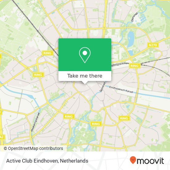 Active Club Eindhoven, Kleine Berg 12-02 map