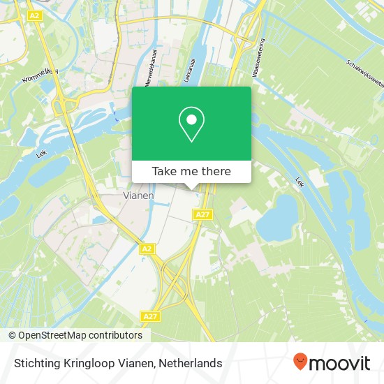 Stichting Kringloop Vianen, Hagenweg 7A map