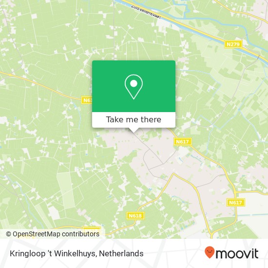Kringloop 't Winkelhuys, Boschweg 55 map