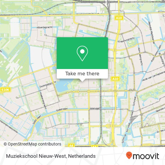 Muziekschool Nieuw-West, Hendrik van Wijnstraat map