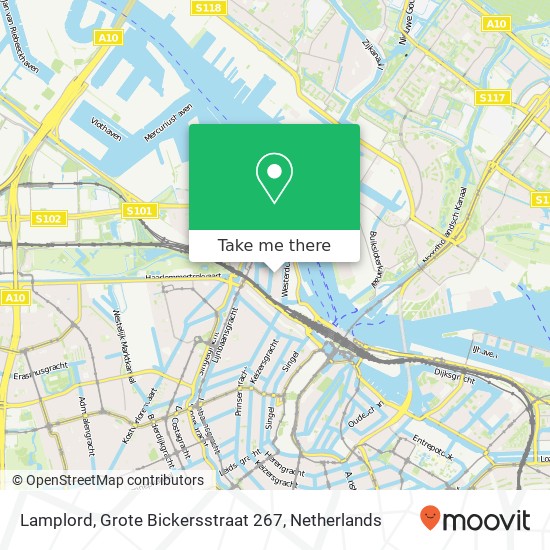 Lamplord, Grote Bickersstraat 267 Karte