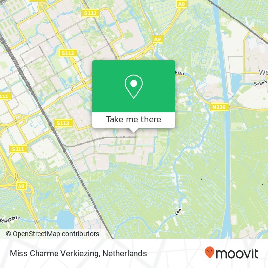Miss Charme Verkiezing, Wisseloordplein 4 map
