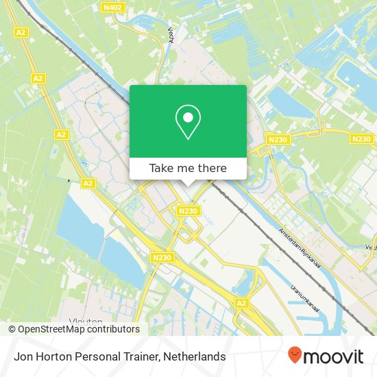 Jon Horton Personal Trainer, Industrieweg 68 map