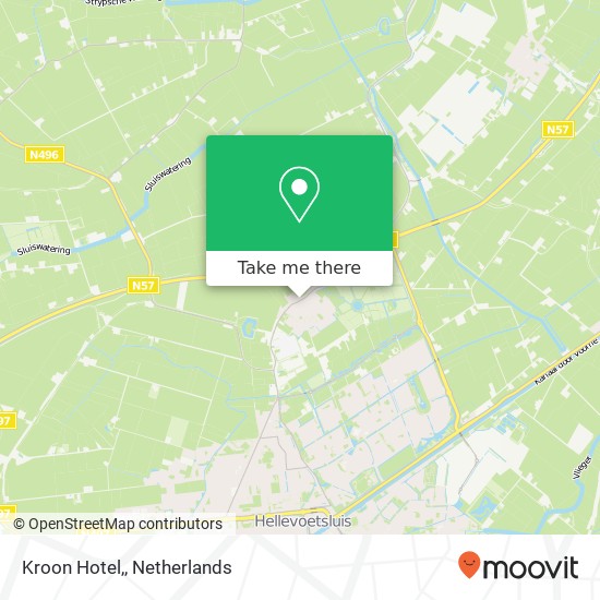 Kroon Hotel, map