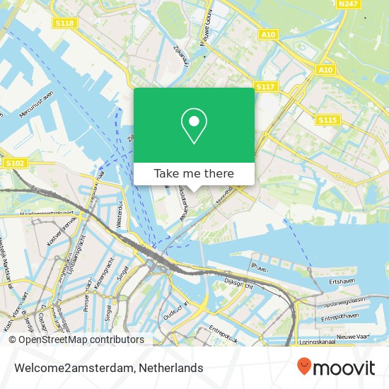 Welcome2amsterdam map