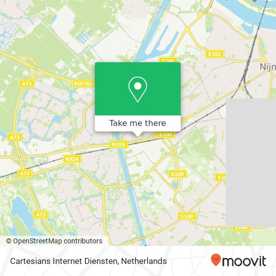 Cartesians Internet Diensten map