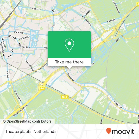 Theaterplaats map