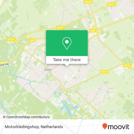 Motorkledingshop, Bergweg 19 map