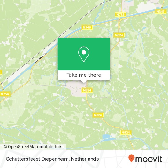 Schuttersfeest Diepenheim, Lindelaan 4 map