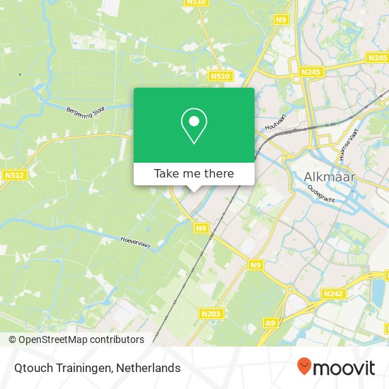 Qtouch Trainingen, Cressantlaan 17 map