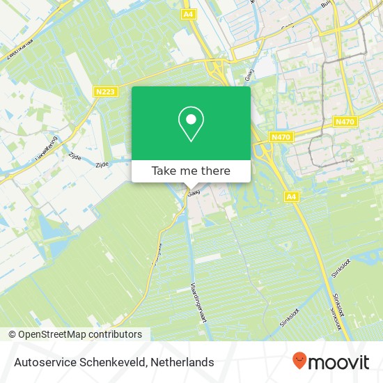 Autoservice Schenkeveld Karte