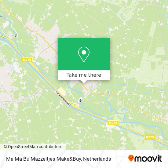 Ma Ma Bu Mazzeltjes Make&Buy map