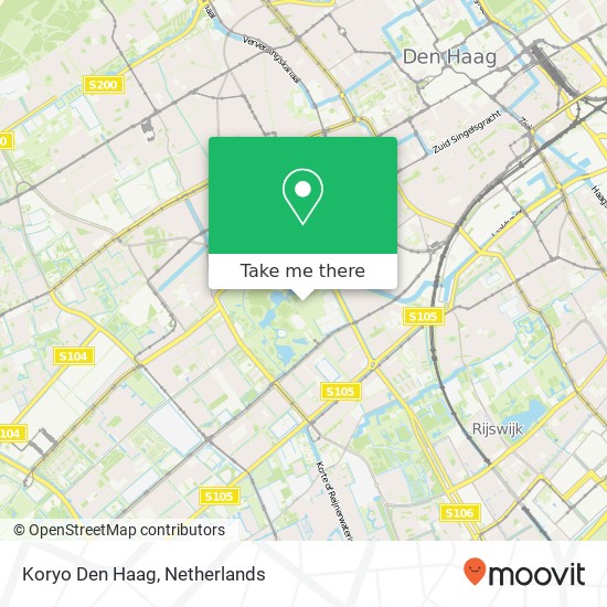 Koryo Den Haag, Meester P. Droogleever Fortuynweg 22 map