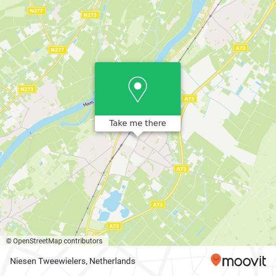 Niesen Tweewielers, Keulseweg 49 map