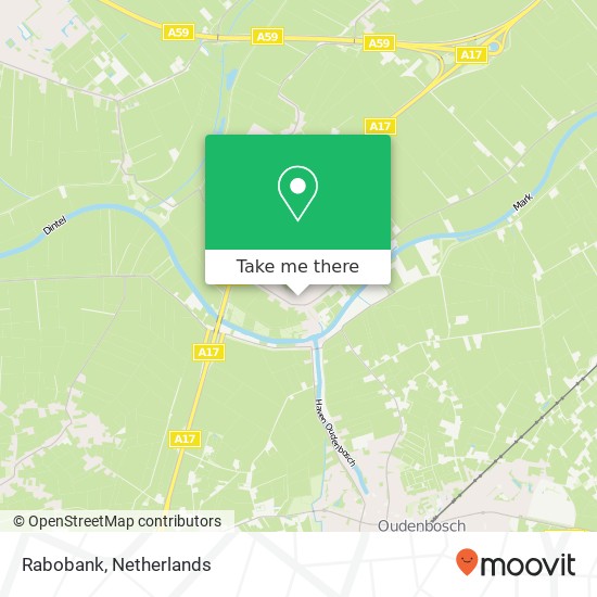 Rabobank, Markt 13 map