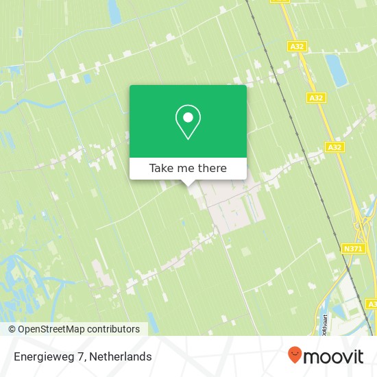 Energieweg 7, 7948 NT Nijeveen Karte