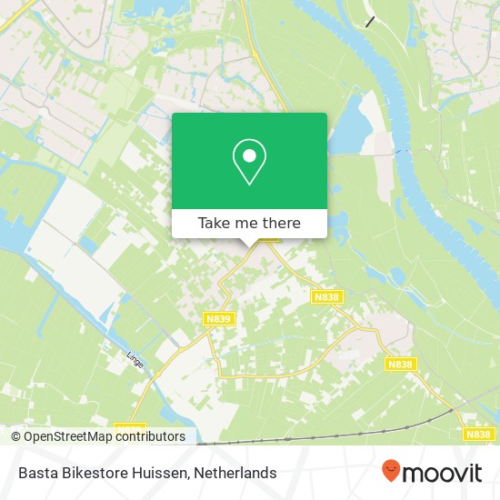 Basta Bikestore Huissen, Karstraat 20 map