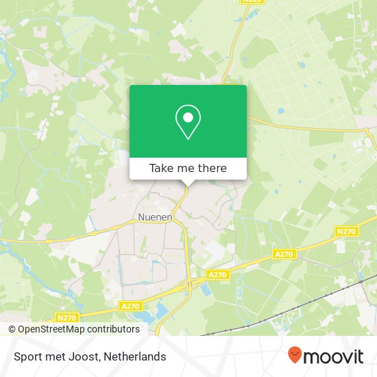 Sport met Joost, Beekstraat 32 map